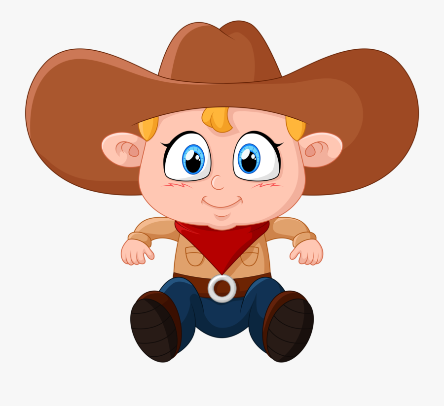 Cowgirl Clipart Kid - Clip Art, Transparent Clipart