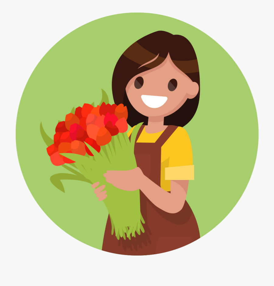 Clean Clipart Restaurant Cleaning - Ilustração Florista, Transparent Clipart