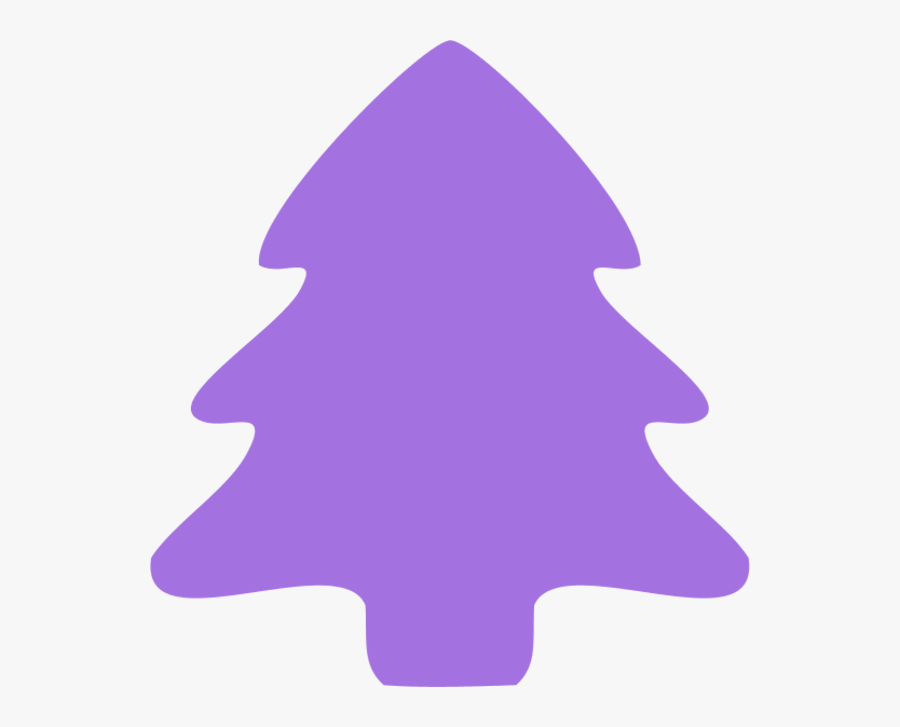 Santa Hat Clipart Purple - Pine Tree Symbol Green, Transparent Clipart