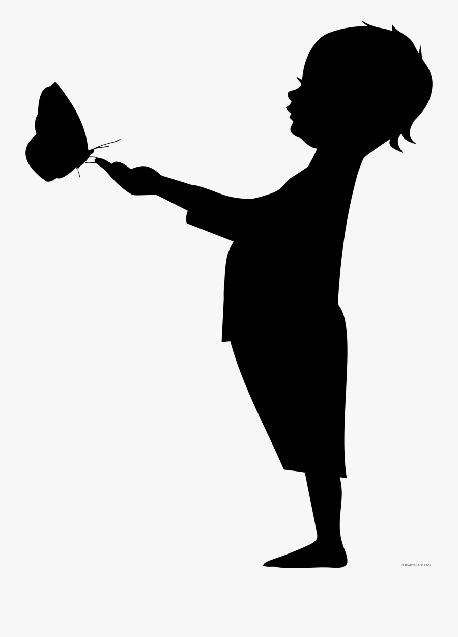 Peter Pan (1734x2334) - Child Silhouette Transparent, Transparent Clipart