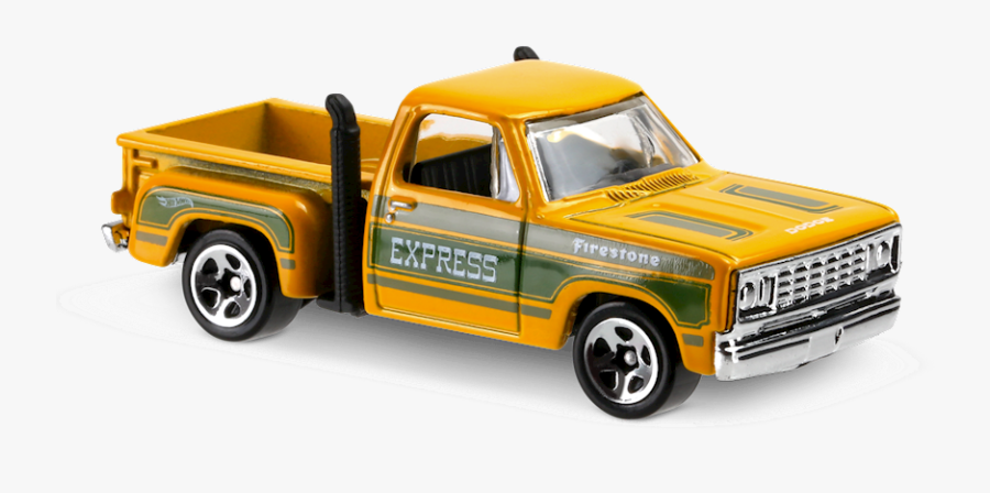 Hot Wheels 1978 Dodge Lil Red Express Truck, Transparent Clipart