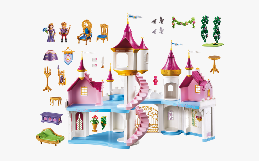 Playmobil Grand Princess Castle, Transparent Clipart