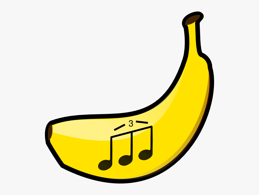 Triplet - Clipart - Banana Clip Art, Transparent Clipart