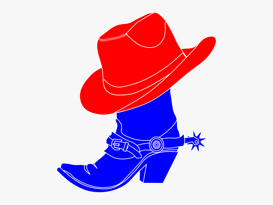 Cowgirl Boots And Hat Clipart, Transparent Clipart