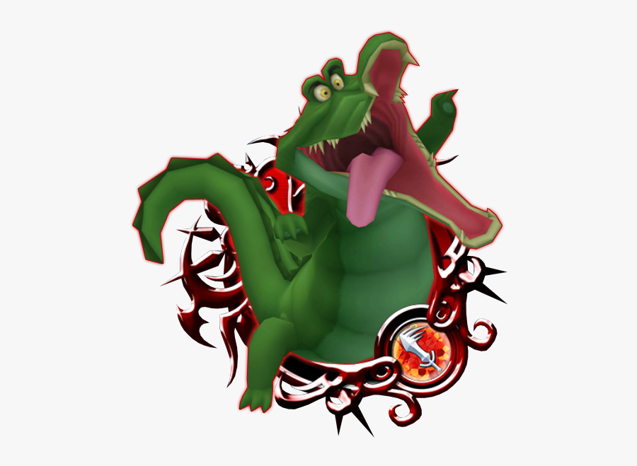 Crocodile Clipart Peter Pan Crocodile - Khux Stained Glass 4, Transparent Clipart