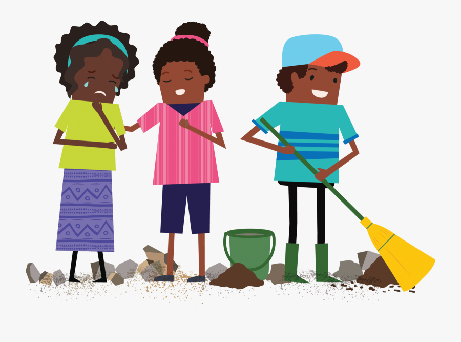 Love Your Neighbour World - Student Cleaning Png Clipart, Transparent Clipart