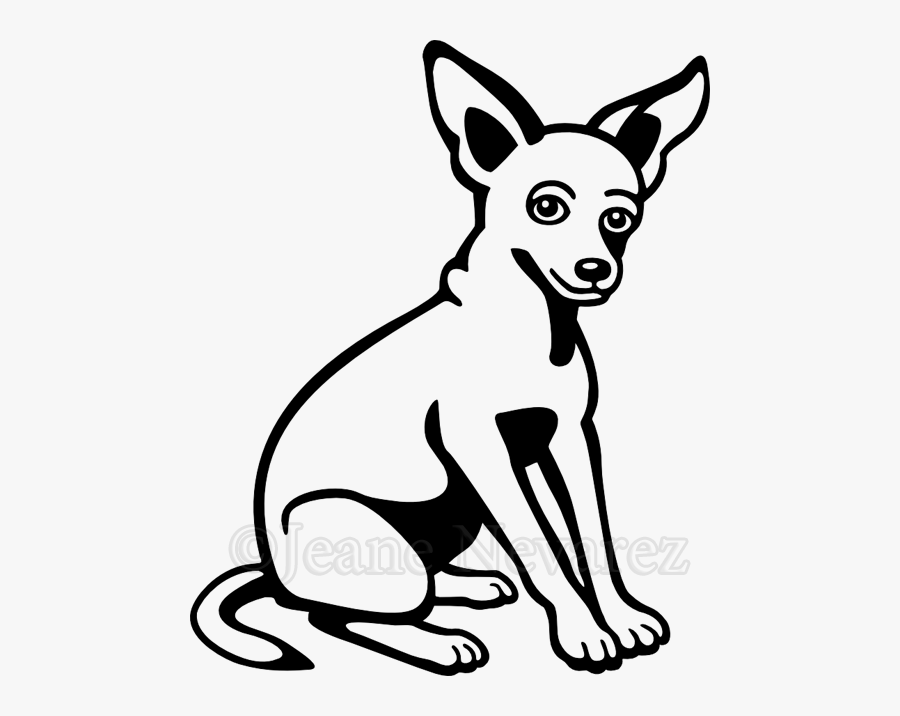 Transparent Chihuahua Dog Clipart - Chihuahua, Transparent Clipart