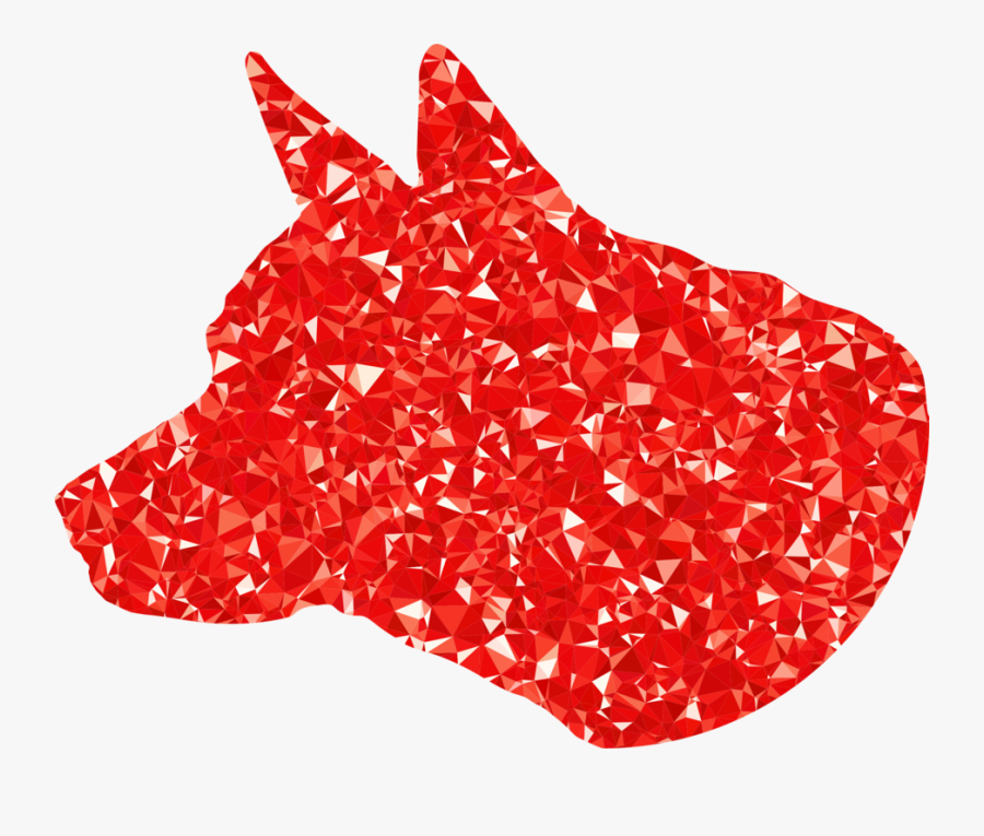 Red,chihuahua,silhouette - Clip Art, Transparent Clipart
