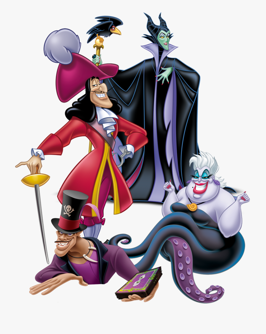 Transparent Disney Villain Clipart - Captain Hook, Transparent Clipart