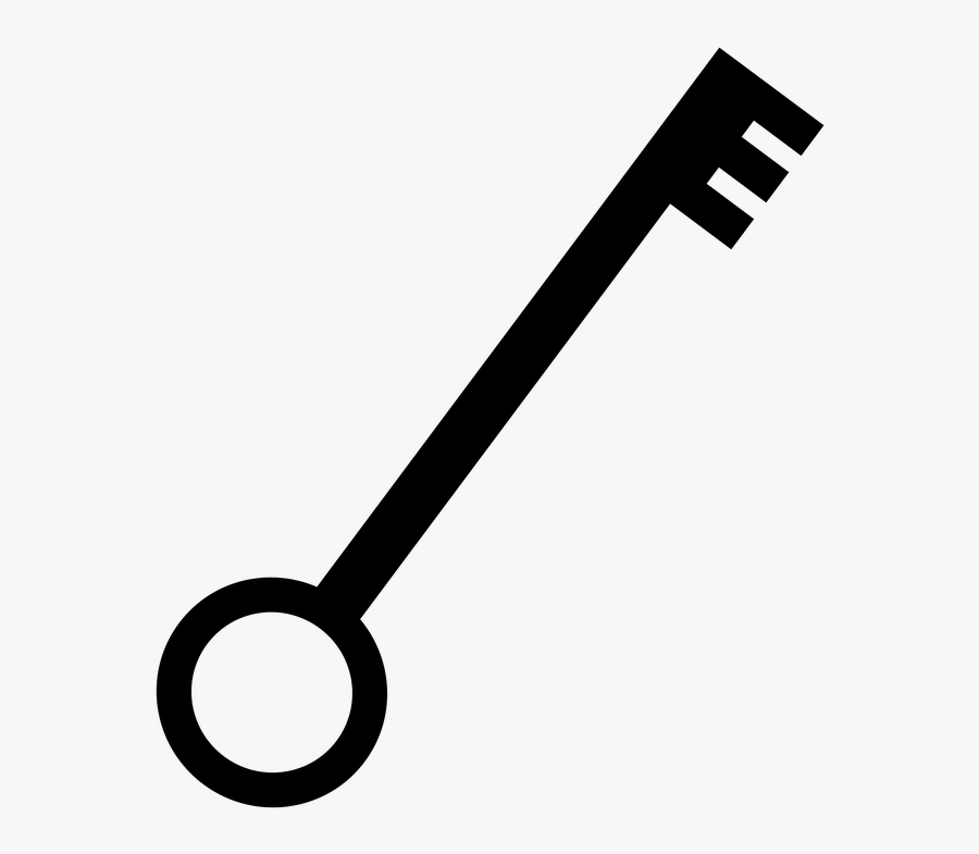 Key, Castle, Open, Security, Padlock, Closed, Close - Clip Art, Transparent Clipart