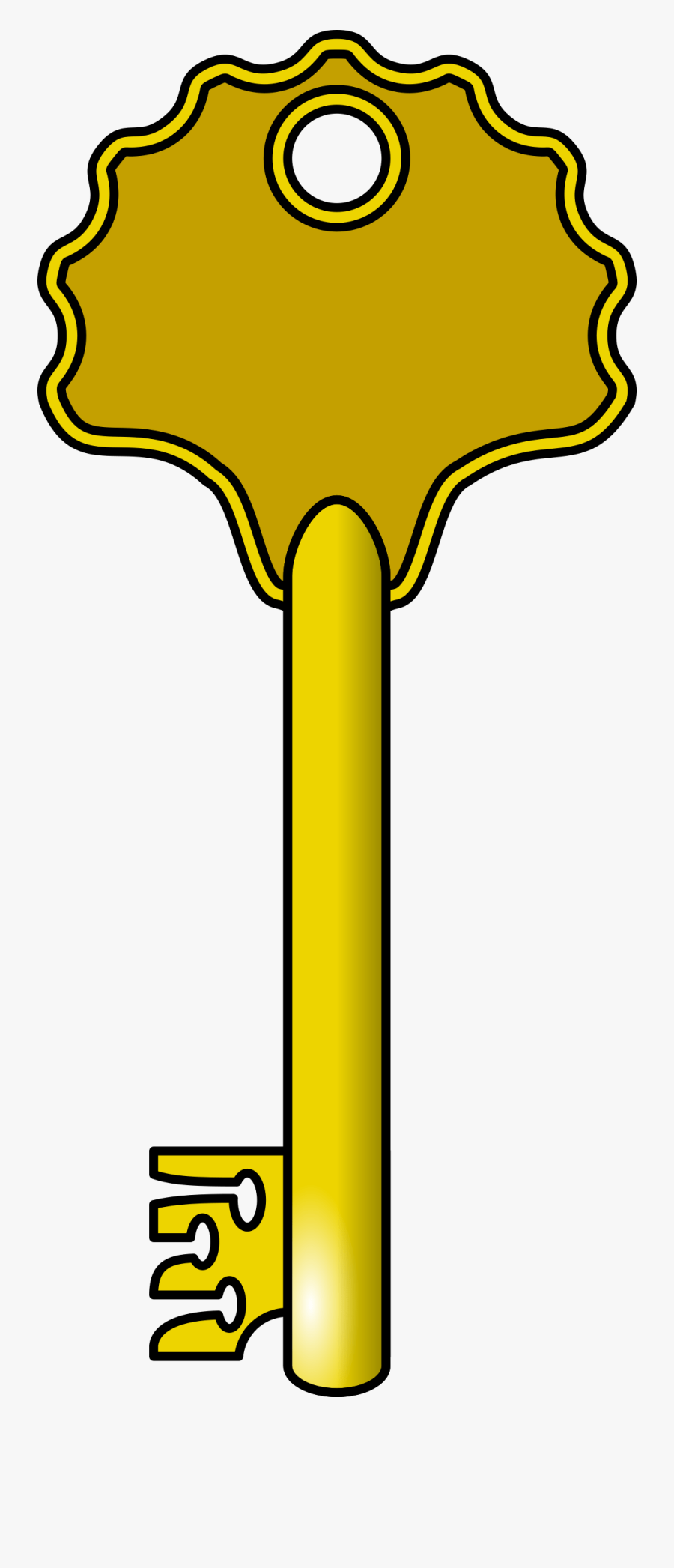 Transparent Skeleton Face Png - Key Clipart Clear Background, Transparent Clipart