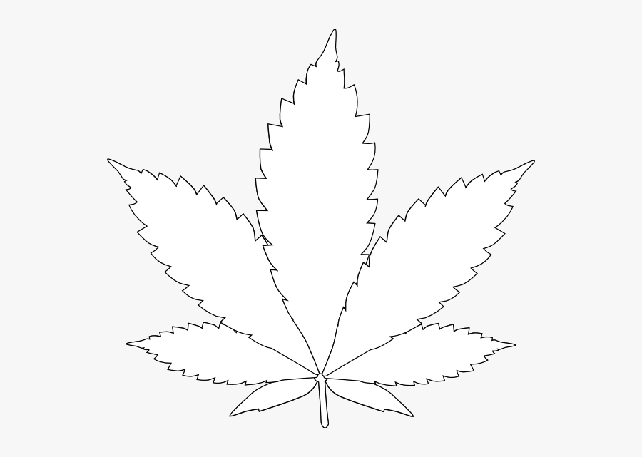Weed White Png, Transparent Clipart