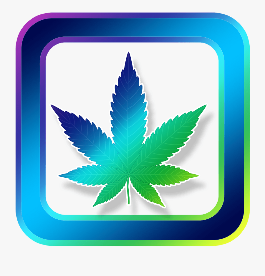 Marijuana Leaf Icon Png - Weed Leaf Transparent, Transparent Clipart