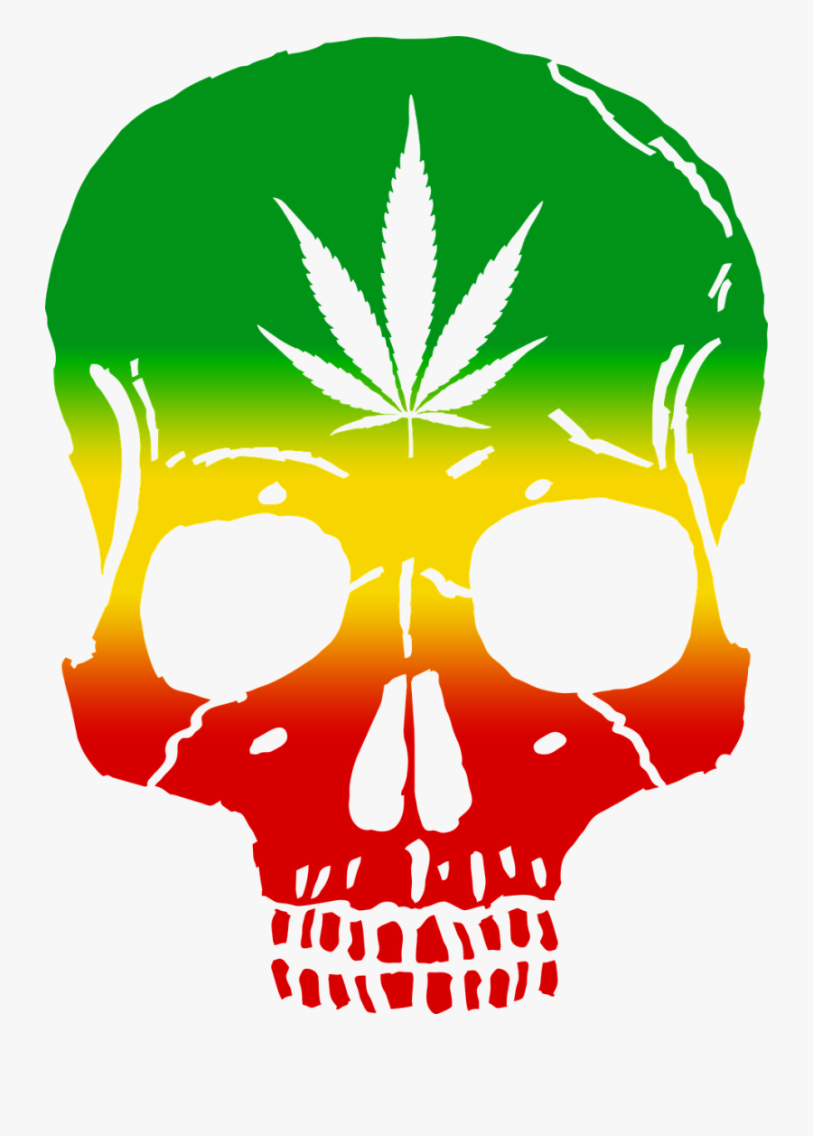 Weeds Clipart Reggae - Cannabis Bob Marley, Transparent Clipart