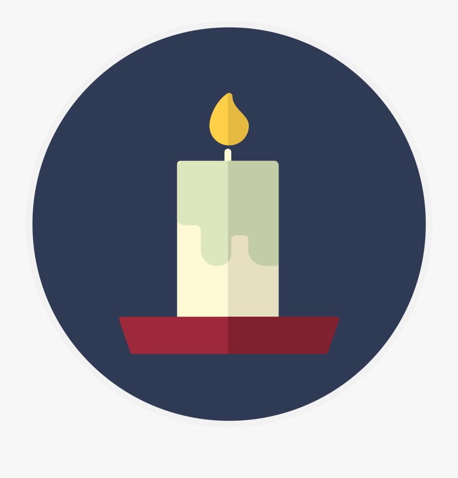 Vector Candles Svg - Candle Icon Png, Transparent Clipart
