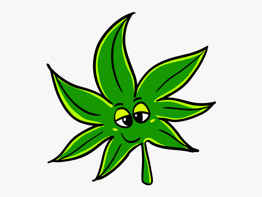 Transparent Real Weed Leaf Png - Marijuana Leaf Cartoon Png, Transparent Clipart