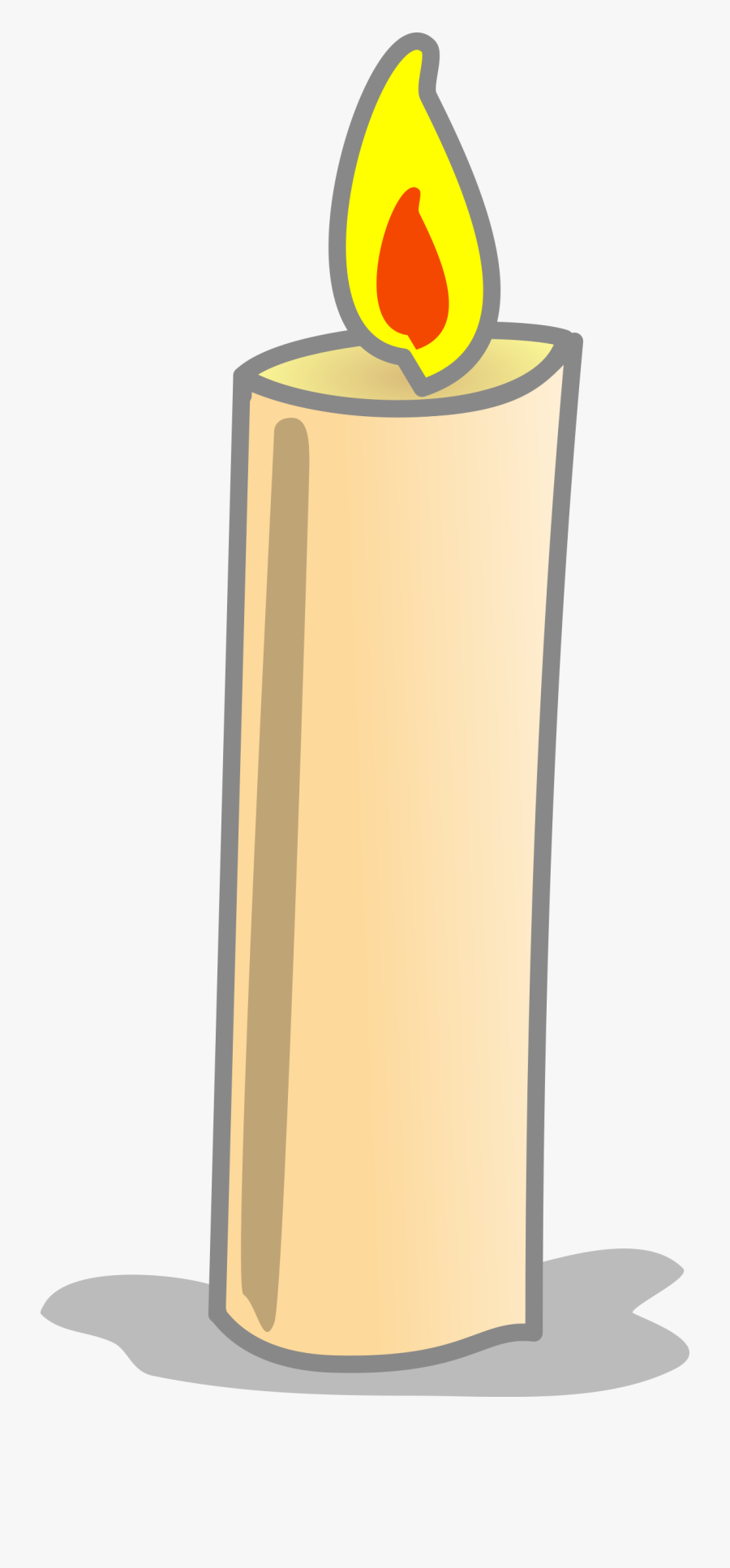 Clipart - Candle Clipart, Transparent Clipart