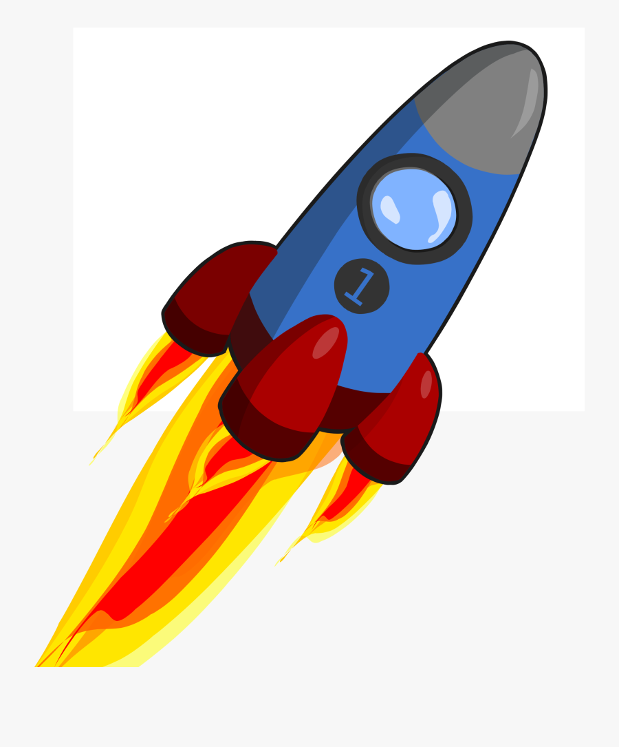 Clipart - Rocket Animated, Transparent Clipart