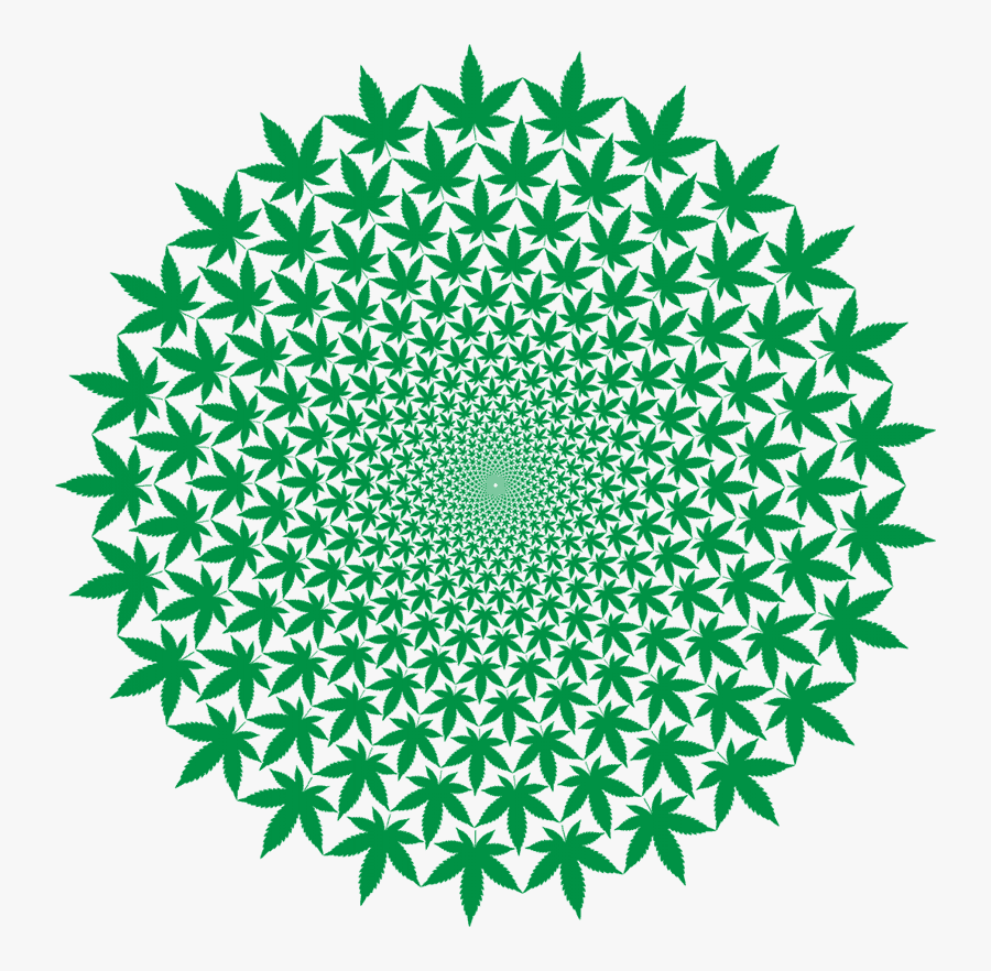 Transparent Marijuana Clipart - Jali Design In Circle , Free