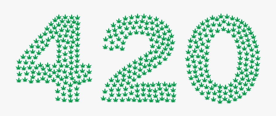 Marijuana, 420, Cannabis, Silhouette, Drug, Hemp, Leaf - 420 Png, Transparent Clipart