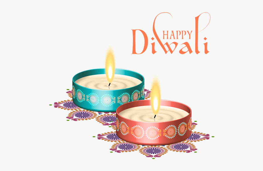 Transparent Clipart Image Nice Candles Happy Diwali - Transparent Happy Diwali Png, Transparent Clipart