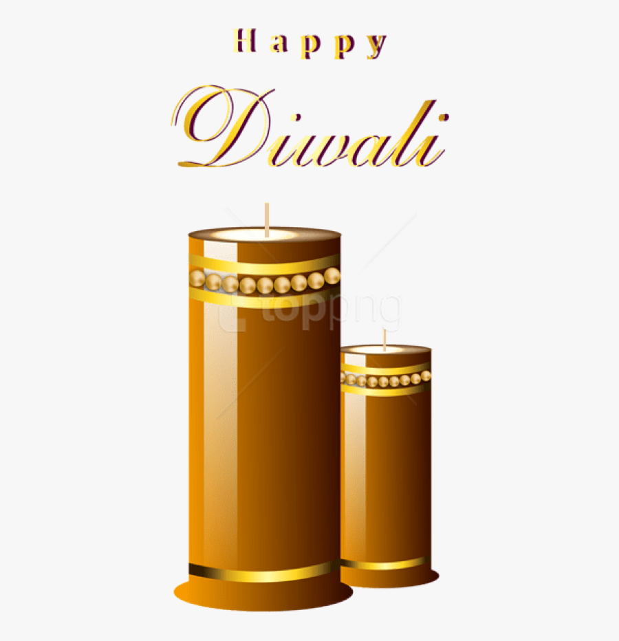 Free Png Download Beautiful Happy Diwali Candles Clipart - Illustration, Transparent Clipart