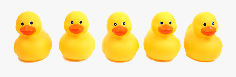 Clip Art Ducks In A Row Clipart - Rubber Ducks In A Row , Free