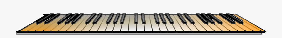 Transparent Piano Key Png, Transparent Clipart
