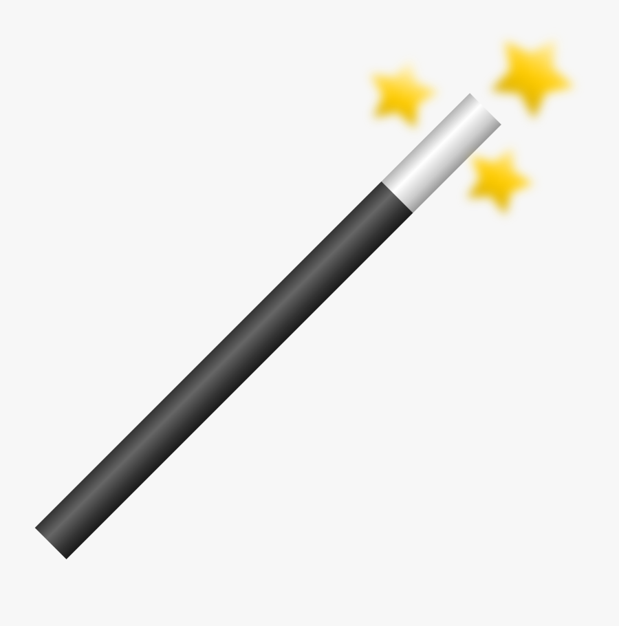 Line,angle,wand - Transparent Magic Wand Png, Transparent Clipart