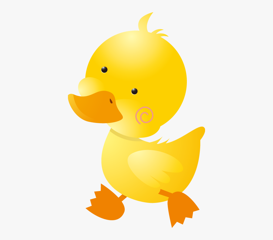 Clip Art Donald Little Yellow Project - Duck Png Cartoon, Transparent Clipart