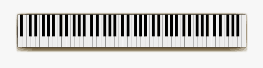 Electronic-keyboard - Musical Keyboard, Transparent Clipart
