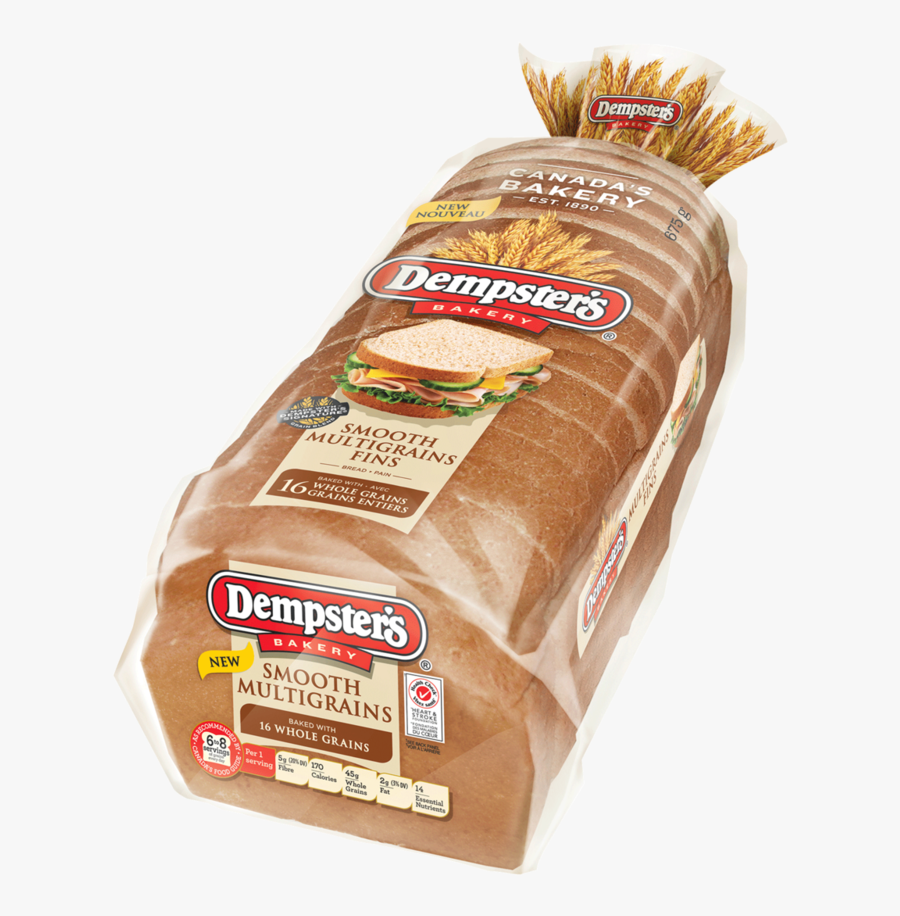 Dempster"s® Smooth Multigrains Bread - Dempsters, Transparent Clipart