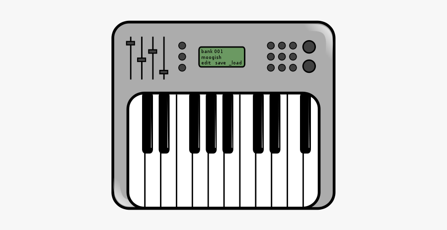 Synth - Synthesizer Clipart, Transparent Clipart