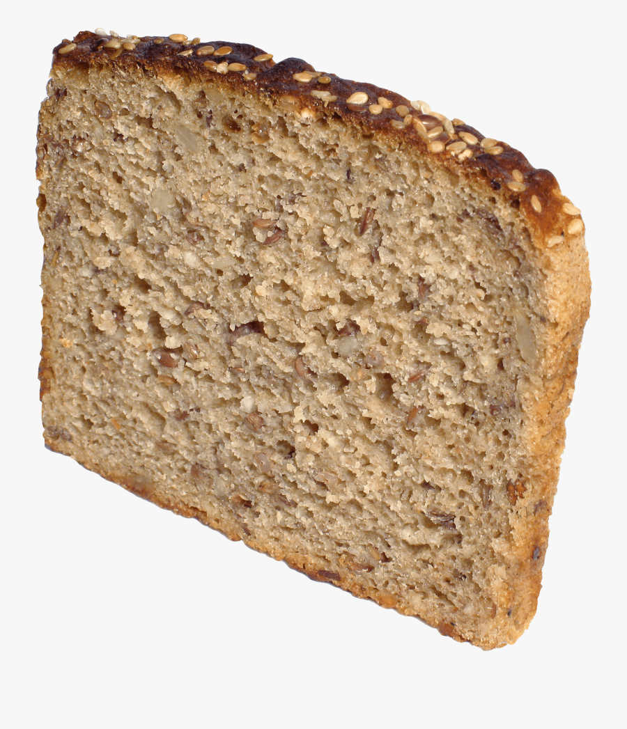 Slice Of Brown Bread - Slice Of Bread Png, Transparent Clipart