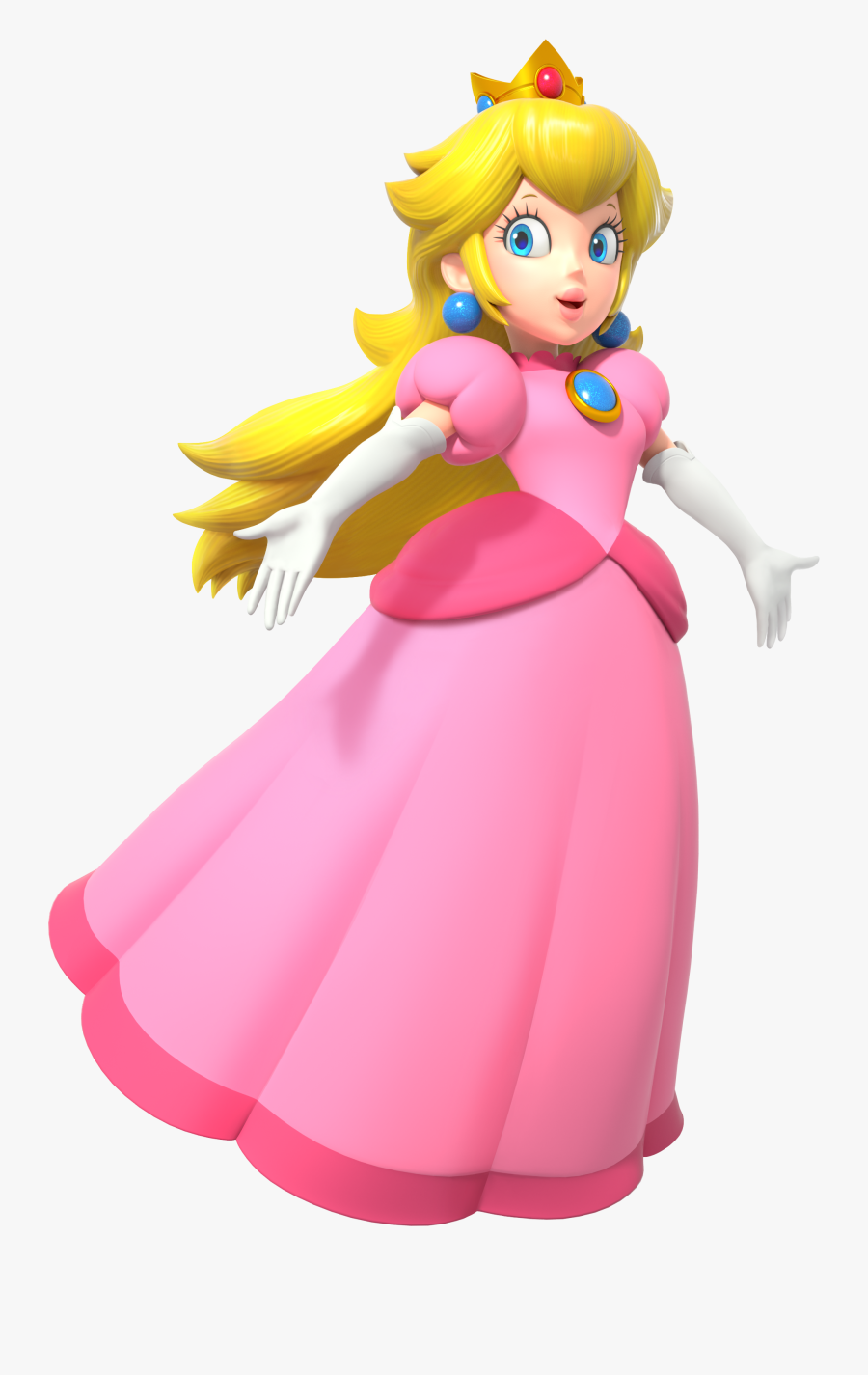 Download Clipart Princess Crown And Wand Princess Peach Mario Party The Top 100 Free Transparent Clipart Clipartkey