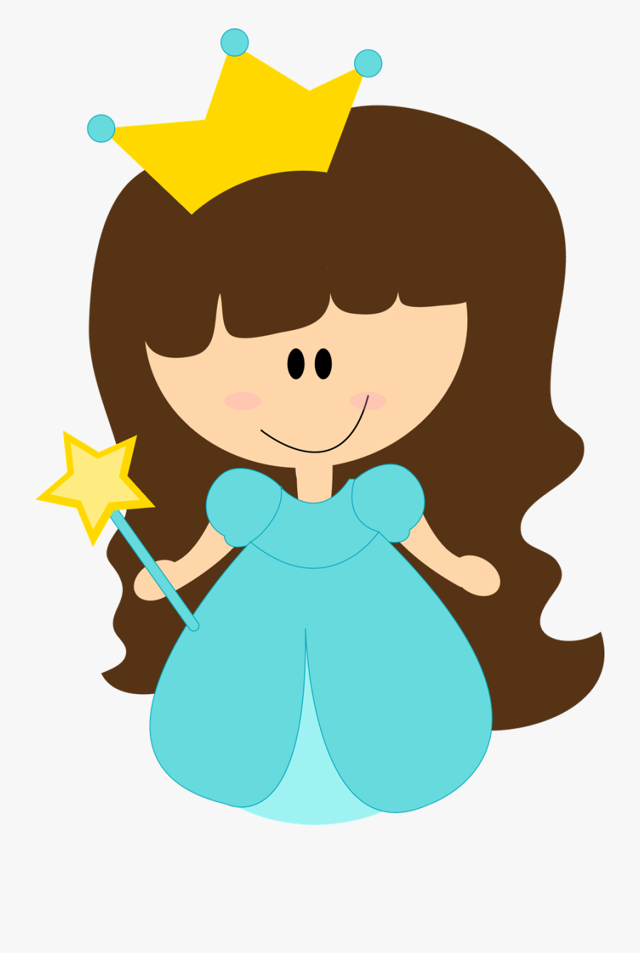 Transparent Fairytale Clipart - Princesa Animado Para Dibujar, Transparent Clipart
