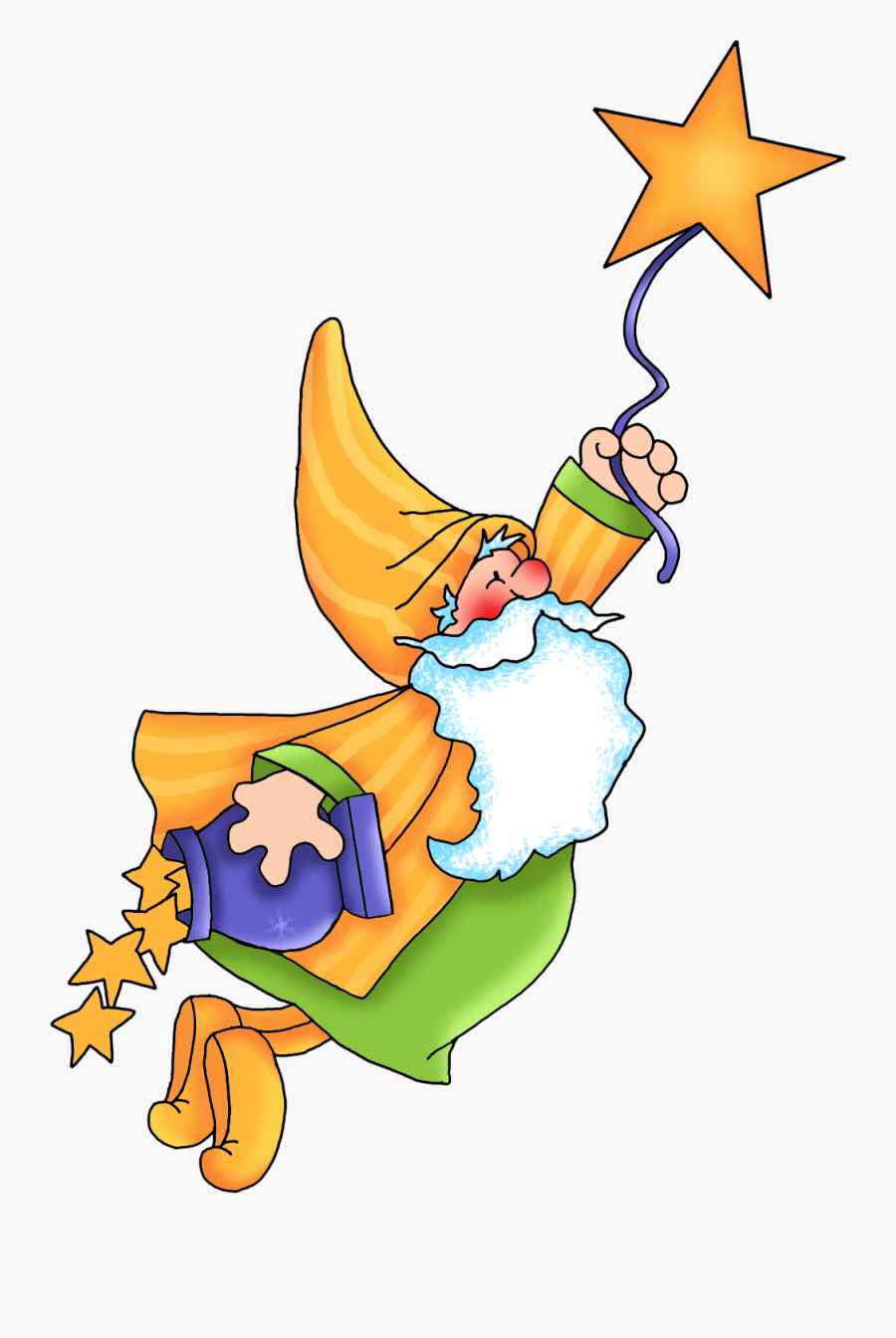 Fairytale Clipart Wand - Cartoon, Transparent Clipart