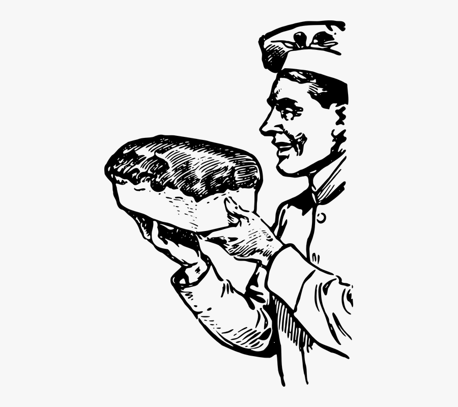 Bake Clipart Baking Bread - Clipart Baker Png, Transparent Clipart
