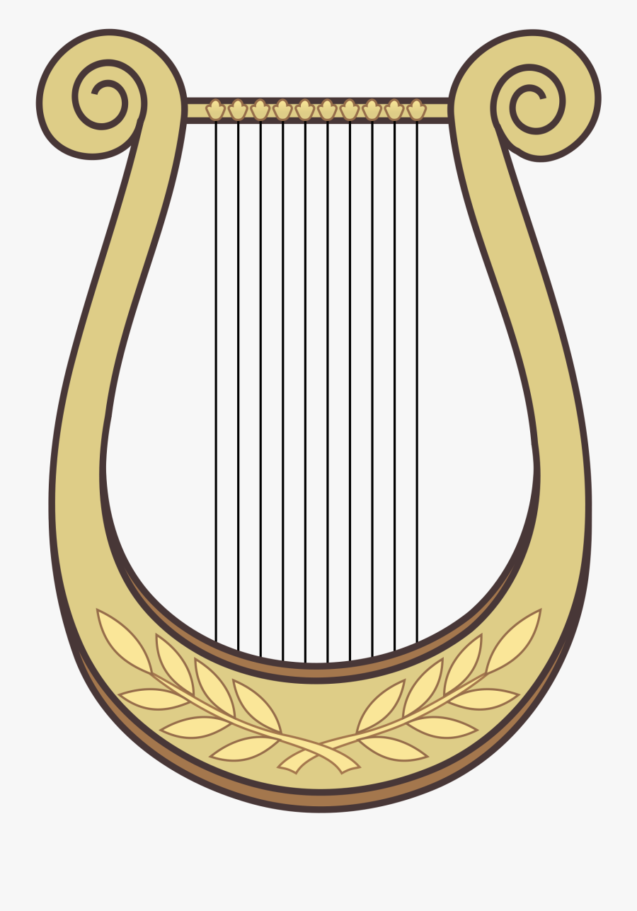 Harp - Clipart - Lyre Clipart, Transparent Clipart