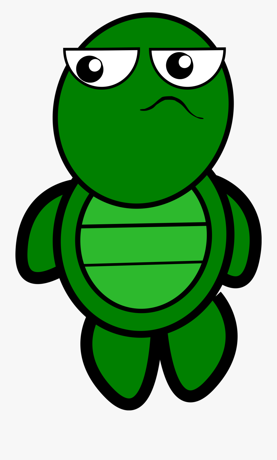 Turtle - Turtle Thinking Png, Transparent Clipart