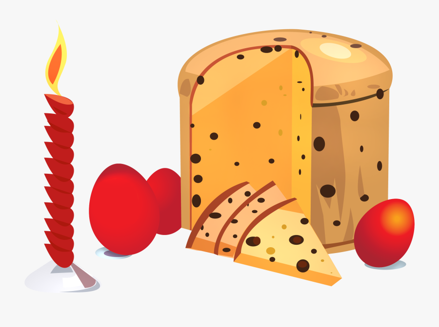 Easter With Eggs Png - Clipart Easter Bread, Transparent Clipart