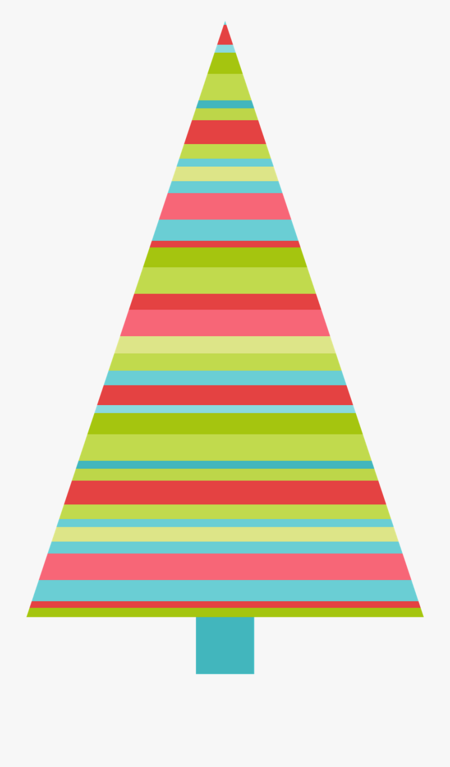 Colorful Christmas Tree, Clip Art - Colorful Christmas Clip Art, Transparent Clipart