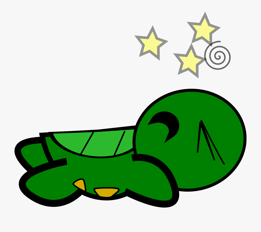 Clipart Turtle Stunned - Dead Sea Turtle Clipart, Transparent Clipart
