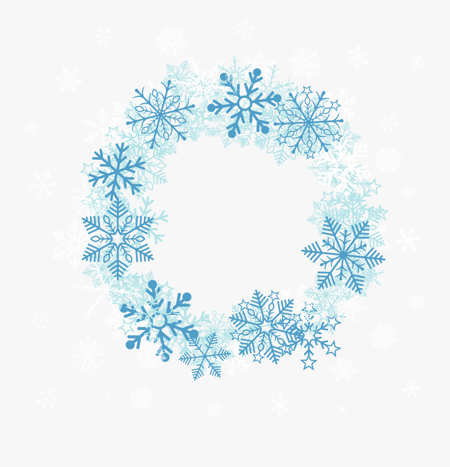Snowflakes Decoration Transparent Clip Art Image, Transparent Clipart