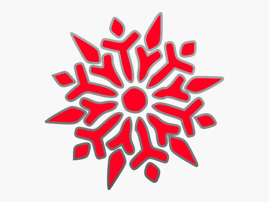 Cartoon Transparent Background Snowflake, Transparent Clipart