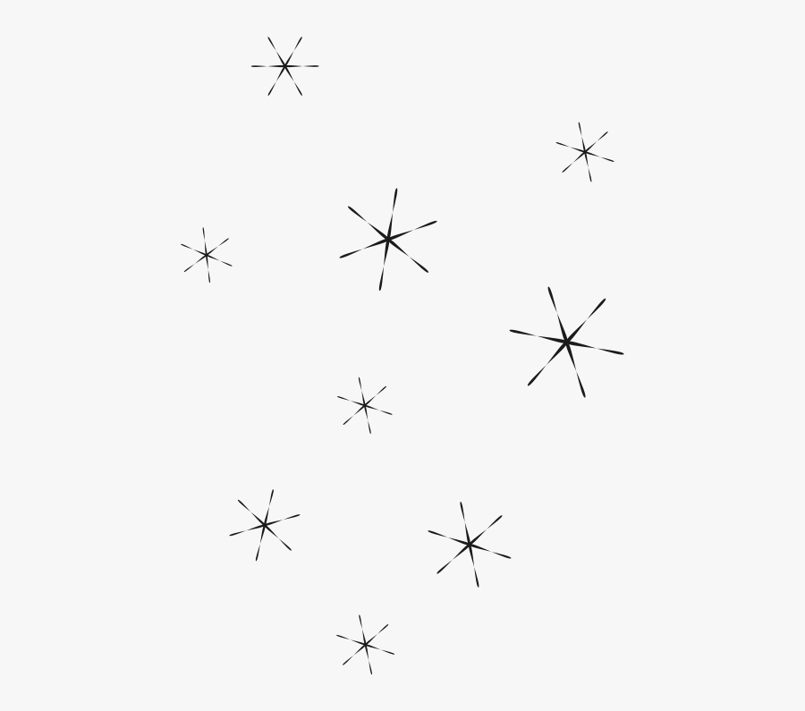 Snowflake - Monochrome, Transparent Clipart