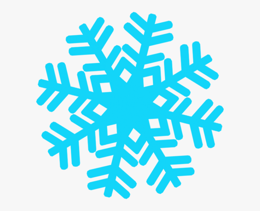 All About Snowflakes Plus Free Coloring Pages/templates, - Light Blue Snowflake Clipart, Transparent Clipart