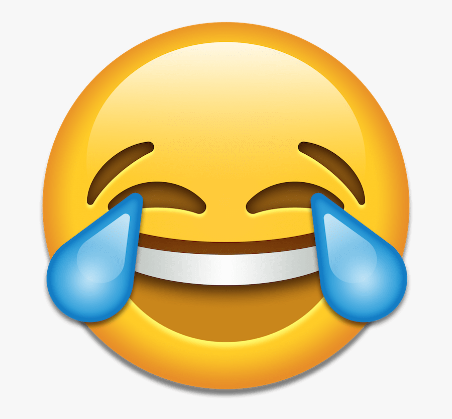 Face With Tears Of Joy Emoji - Laugh Emoji Png, Transparent Clipart