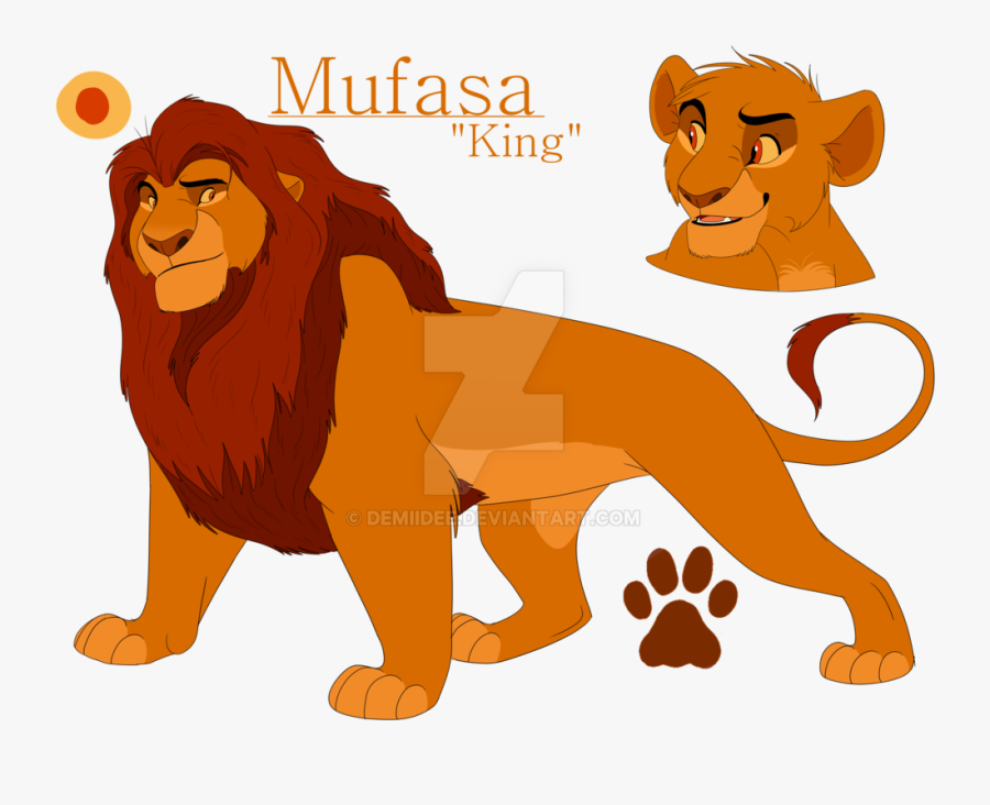 Mufasa Clipart Tlk - Lion King Mufasa Fanart, Transparent Clipart