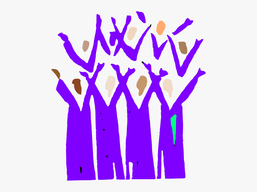 Gospel Choir Clip Art, Transparent Clipart